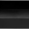 Rectangular Plastic Desk Organizer With Storage Trays, Accessory Tray For Office Supplies And Pen Holder, 9.4 X 6.7 X 2 Inch, Black