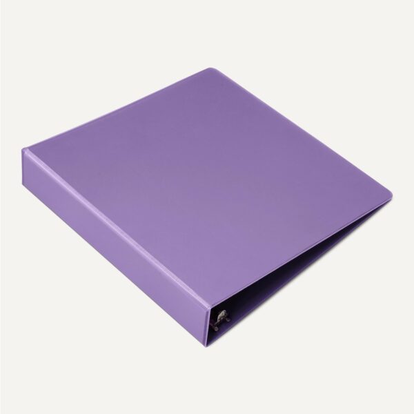3 Ring 1.5 Inch Binder, Round Rings, Assorted Colors, 4 Pack