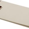 Rectangular Foldable Laundry Basket Hamper, Beige/Brown