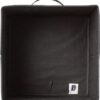 Collapsible Fabric Storage Bins Organizer With Handles, Sturdy, Foldable, 10.5" X 10.5" X 11", Black, 6-Pack