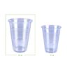Disposable Clear Plastic Cups, 16Oz, 50 Count