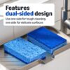 Non-Scratch Dual-Sided Sponges For Nonstick Pots And Pans, Dish Scrubber, All-Purpose, 6-Pack, Packaging May Vary