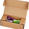 Multipurpose Stainless Steel Scissors For Office, Crafts, Right/Left Handed, Comfort Grip, Pvd Coated, 3-Pack, Multicolor
